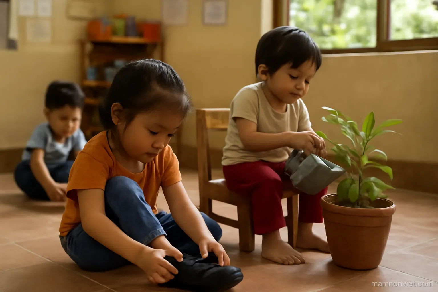 Bịt mắt bắt dê: rèn giác quan qua trò chơi xưa