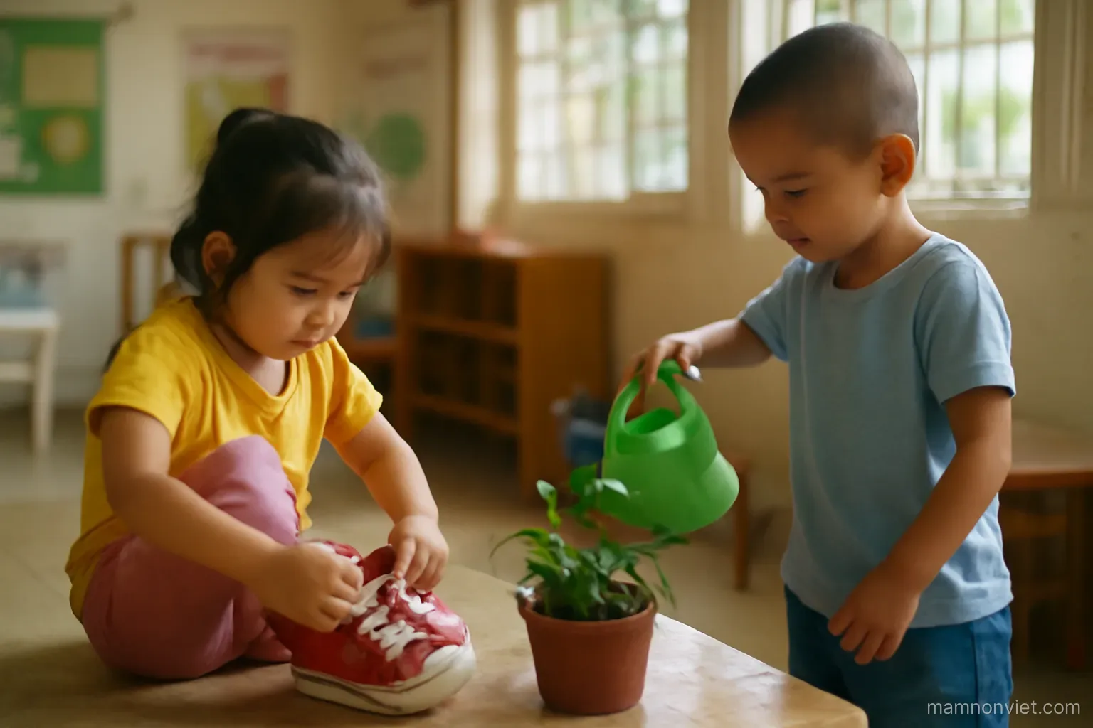 Tấm Cám kể sao cho hợp tuổi mẫu giáo?