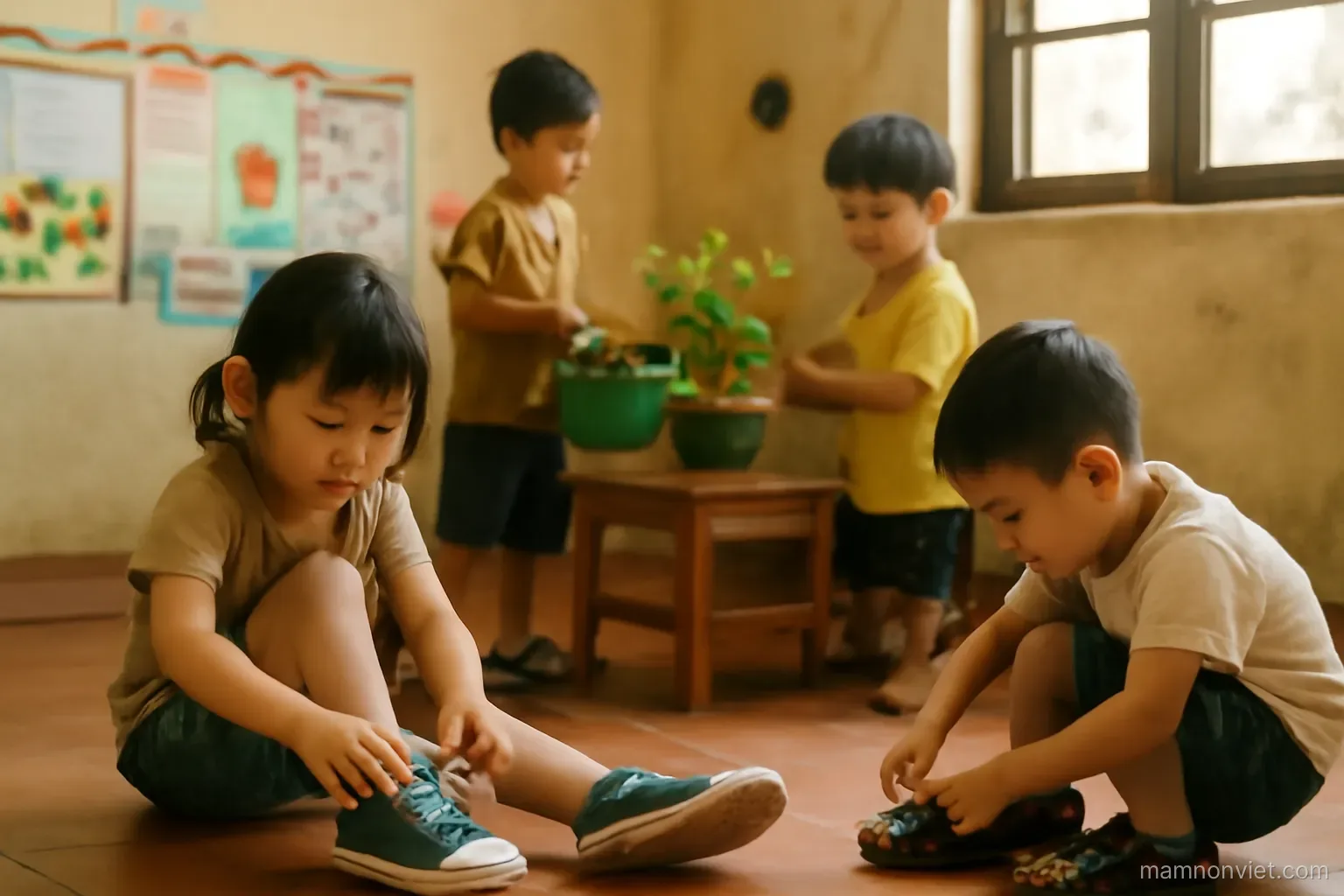 Tự làm đồ chơi dân gian từ lá dừa, giấy, đất