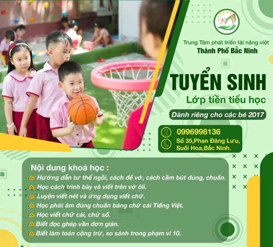 Trung Tâm Phát Triển Tài Năng Việt Thành Phố Bắc Ninh