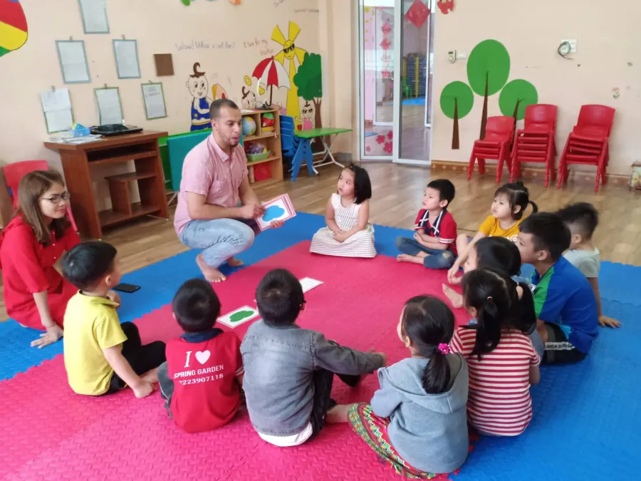 Trường mầm non Vườn Xuân (Spring garden bilingual kindergarten) – Dương Húc – Đại Đồng