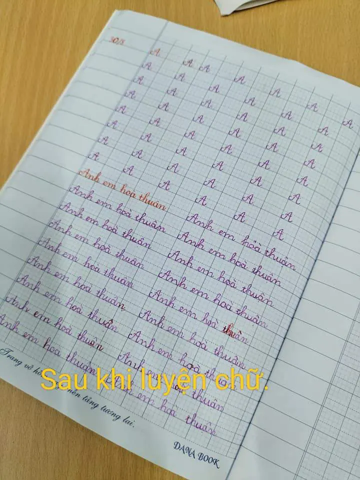 Trung Tâm Luyện Chữ Đẹp Lái Thiêu