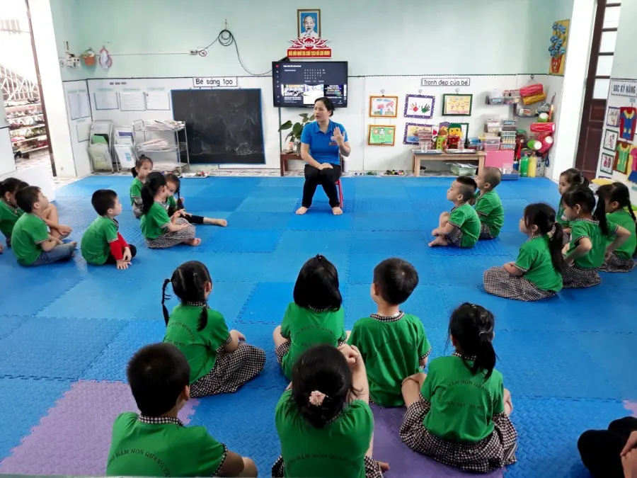Trường mầm non Quang Trung - Phố Quang Trung, Sơn Tây