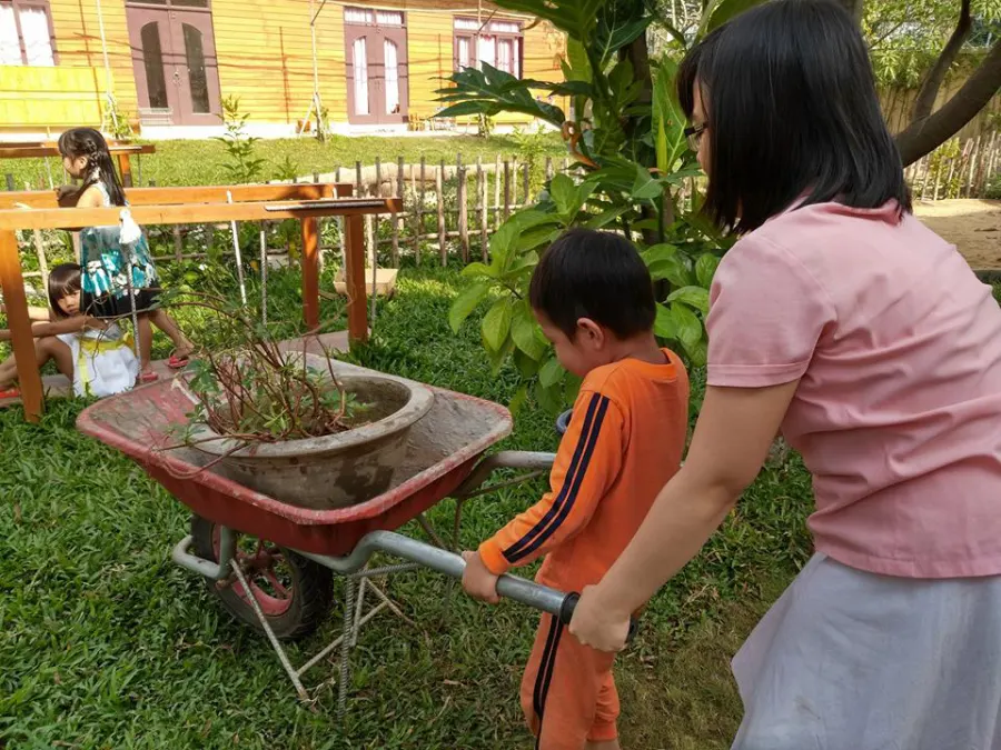 Trường mầm non Tre Xanh Steiner