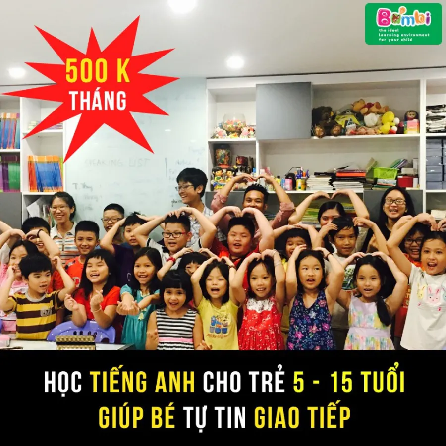 Trung tâm tiếng Anh Bambi English - Phường 12, Quận 8