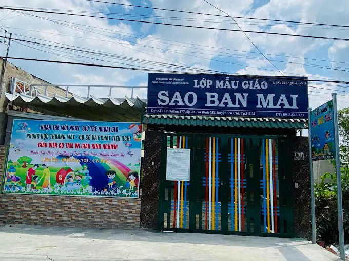 Mầm Non Sao Ban Mai - Xã Bình Mỹ