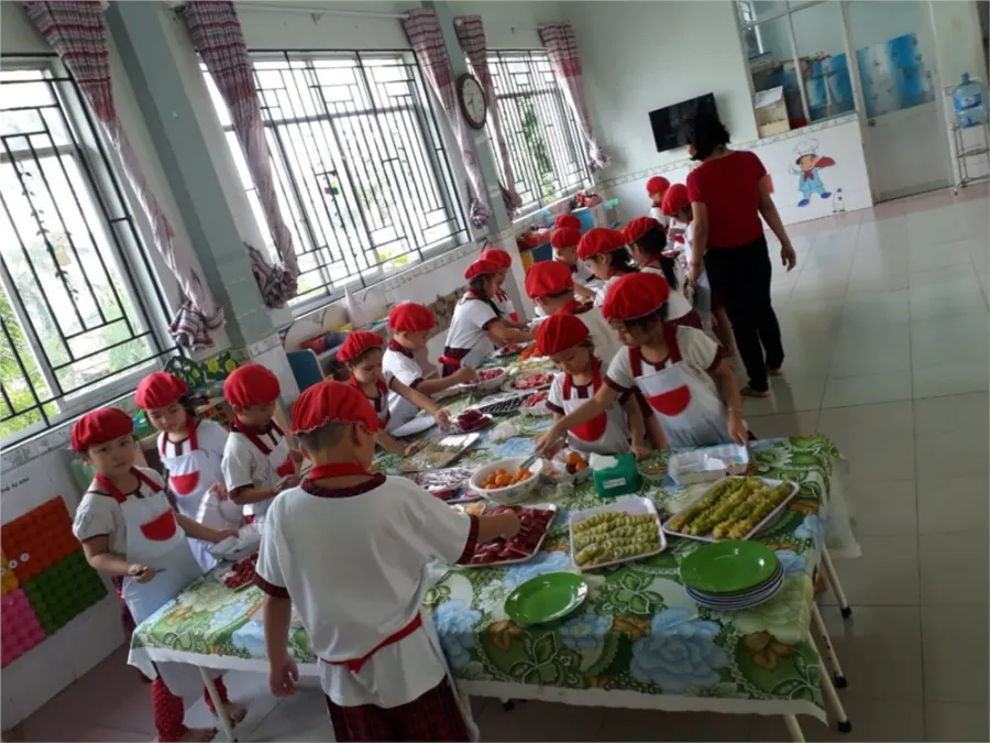 Trường mầm non Hoa Hồng