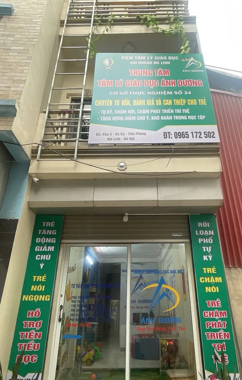 Trung Tâm Tâm lý Giáo dục Ánh Dương - Chi nhánh Viện tâm lý giáo dục