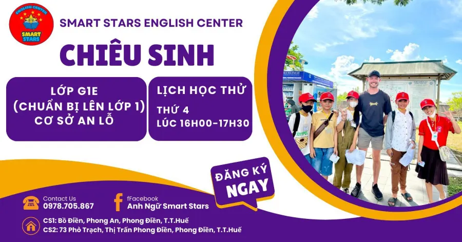 Trung Tâm Anh ngữ SMART STARS - SMART STARS English Center - TT Phong Điền