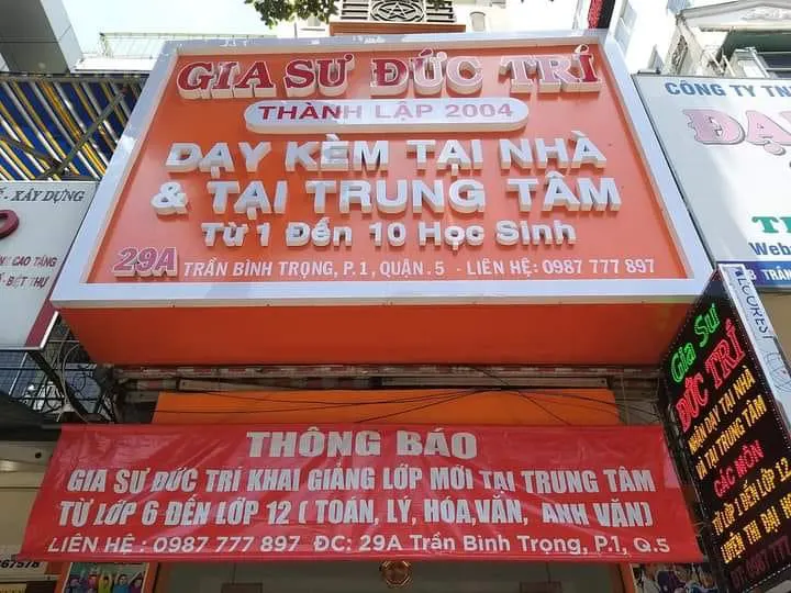 Trung tâm Gia sư Đức Trí
