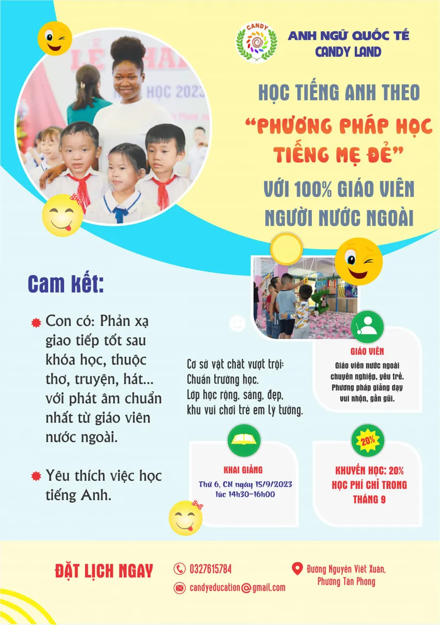 Trung tâm Anh ngữ quốc tế Candy Land
