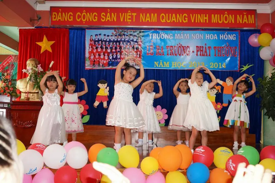 Trường mầm non Hoa Hồng
