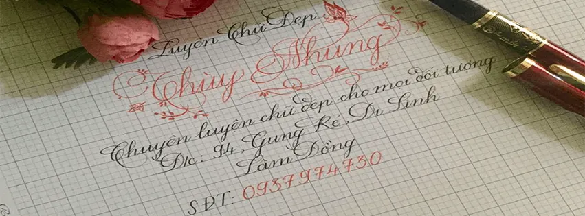 Luyện chữ đẹp Thuỳ Nhung