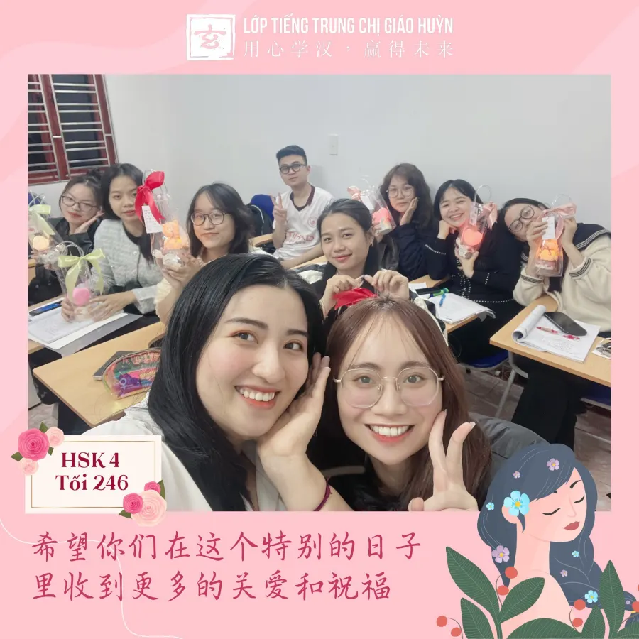 Lớp Tiếng Trung - Chị Giáo Huỳn
