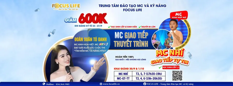 Trung Tâm Đào Tạo MC và Kỹ Năng (FOCUS LIFE)