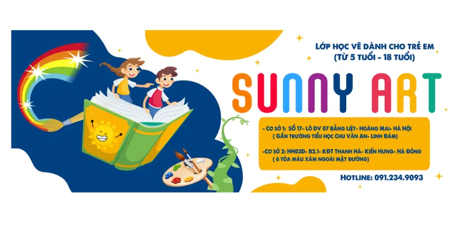 Trung tâm học vẽ Sunny Art - Linh Đàm