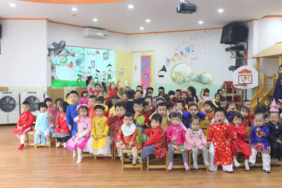 Trường mầm non Thế Giới Xanh (Green World) - Cống Vị