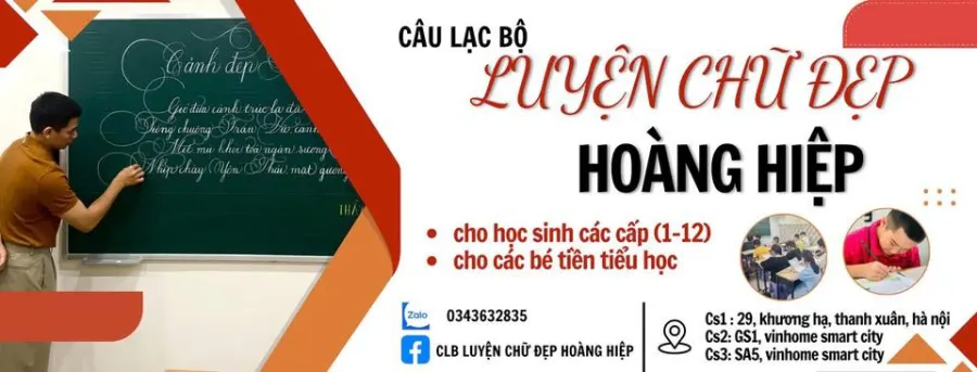 Câu lạc bộ Luyện Chữ Đẹp Thầy Hiệp CS2