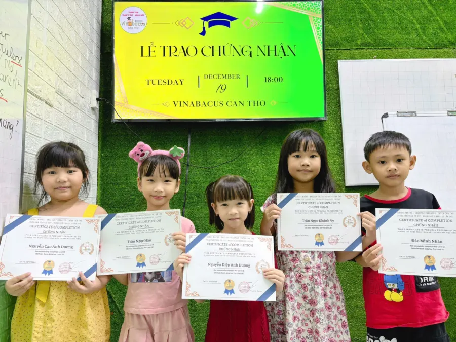Trung tâm Toán tư duy - Ngoại ngữ Vinabacus