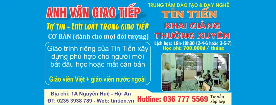 Trung tâm Tiếng Anh Tin Tiến
