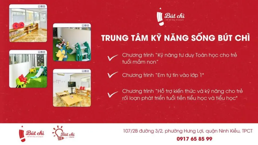 Trung tâm Kỹ năng sống Toán tư duy Singapore Bút Chì