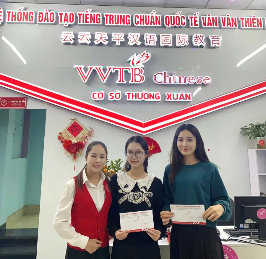 Hệ thống Tiếng Trung Vân Vân Thiên Bình
