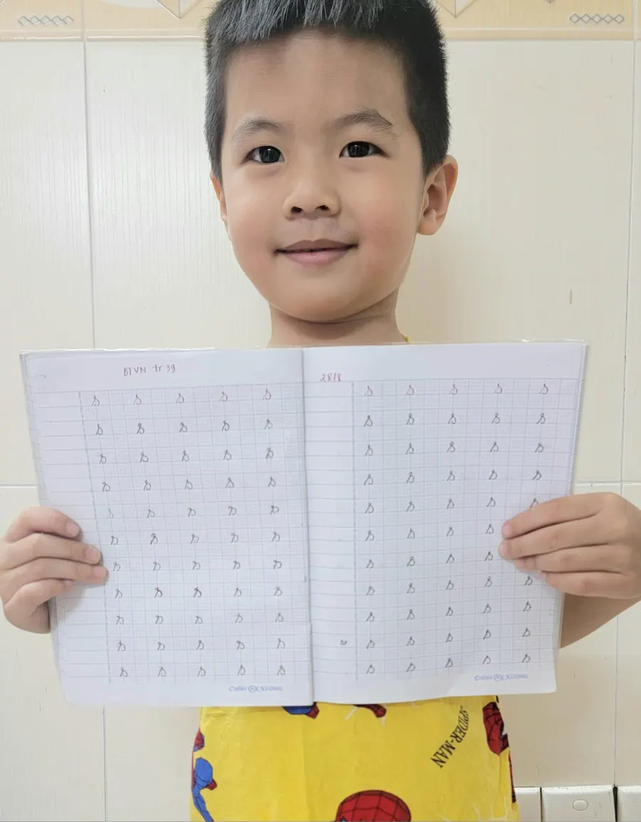 Lớp Luyện chữ đẹp- Tiền tiểu học An Nhiên