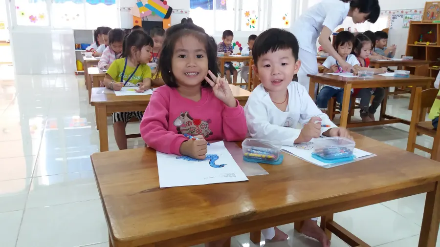 Trường mầm non Hoa Hồng