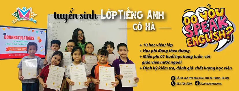 Lớp Tiếng Anh cô Hà