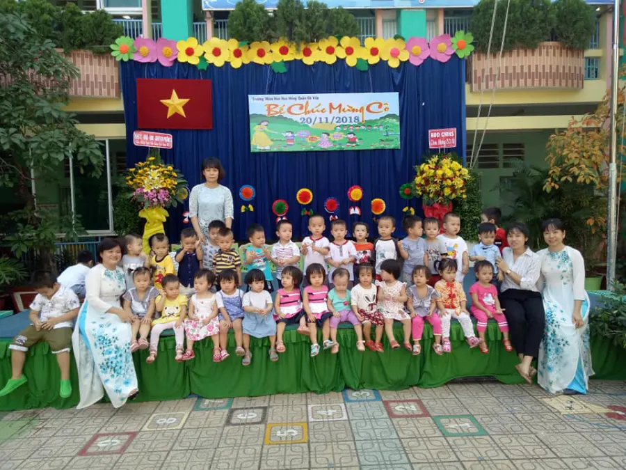 Trường mầm non Hoa Hồng