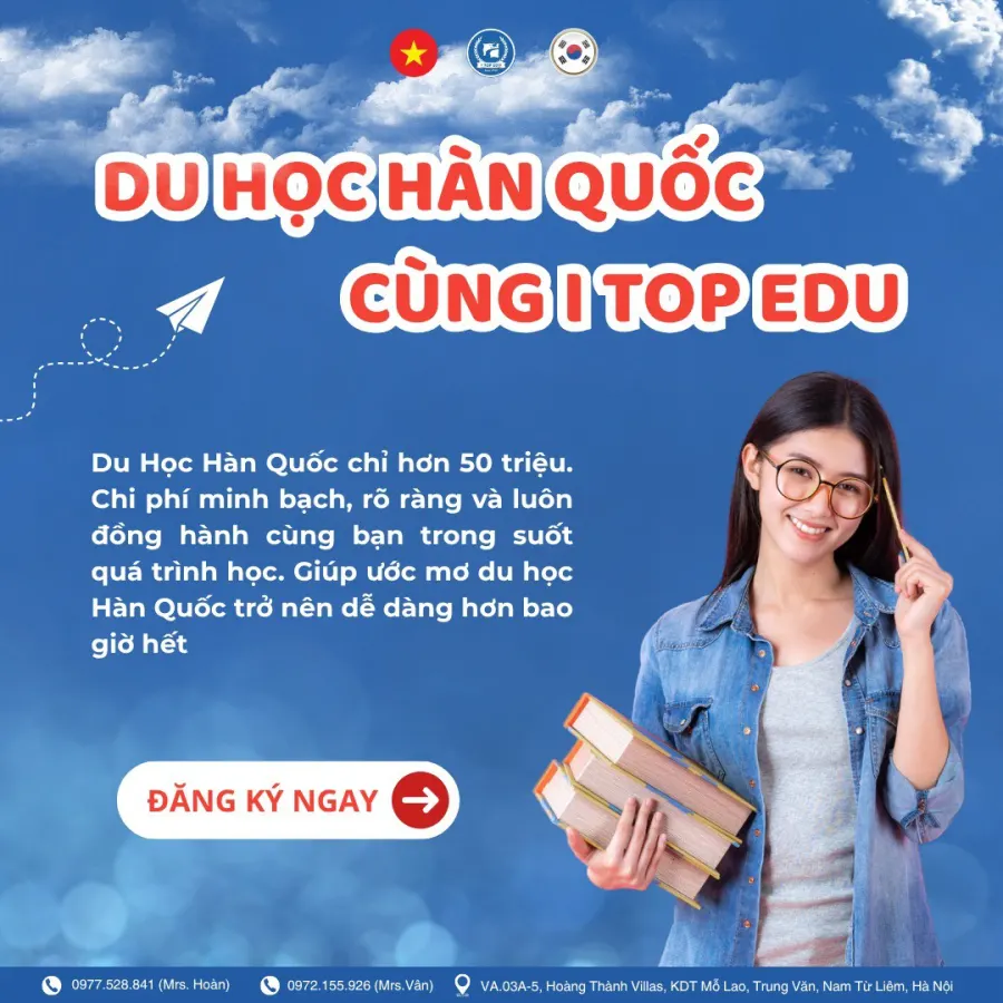 Trung tâm Du học Hàn Quốc I Top Edu