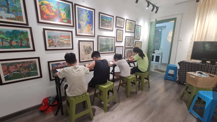 LỚP VẼ THẦY TUYỀN - MỸ THUẬT LIMART - Văn Quán, Hà Đông