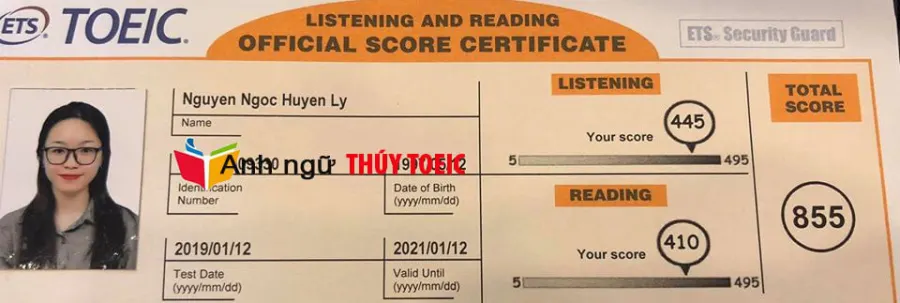 Trung tâm Anh Ngữ Thúy TOEIC
