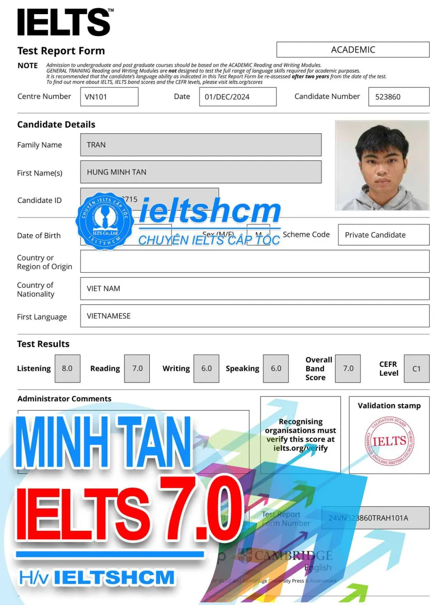 Trung tâm Tiếng Anh Ieltshcm