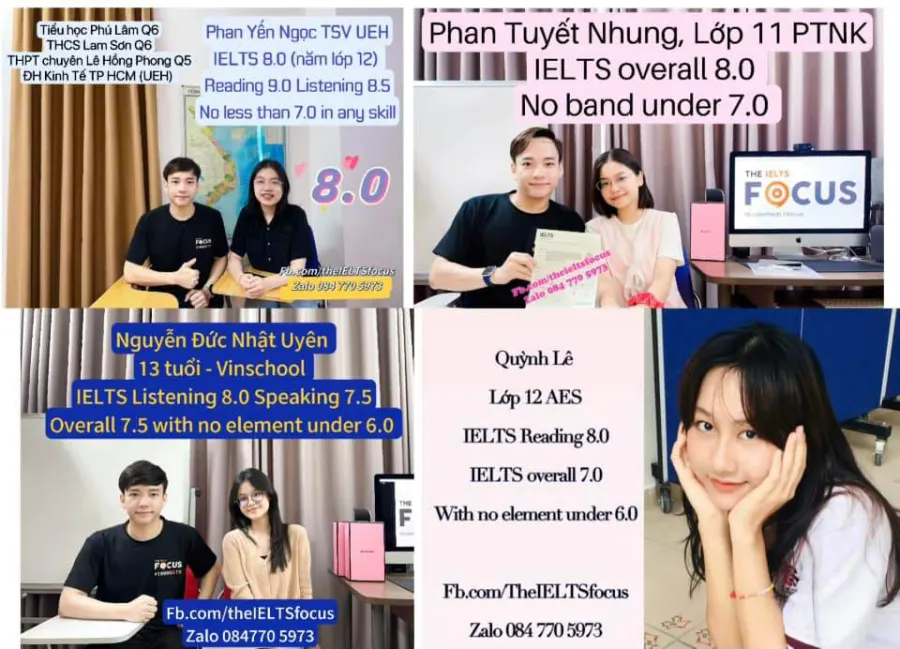 Trung tâm The IELTS FOCUS