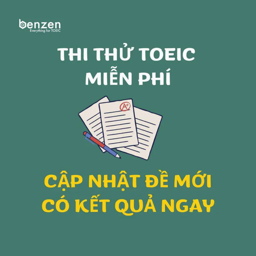 Trung tâm Benzen English - TOEIC