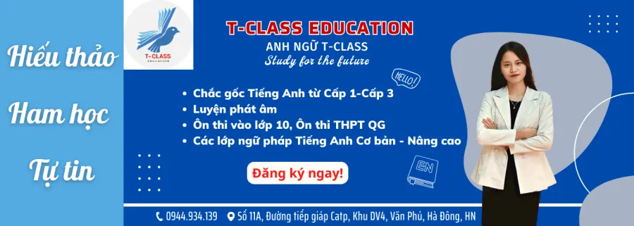 Lớp Tiếng Anh Ms. Linh Elena T-Class