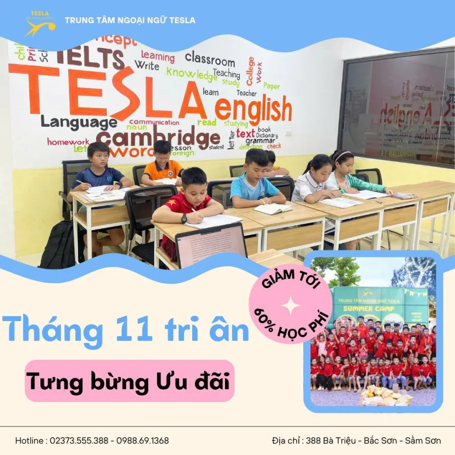 Trung tâm Ngoại Ngữ Tesla