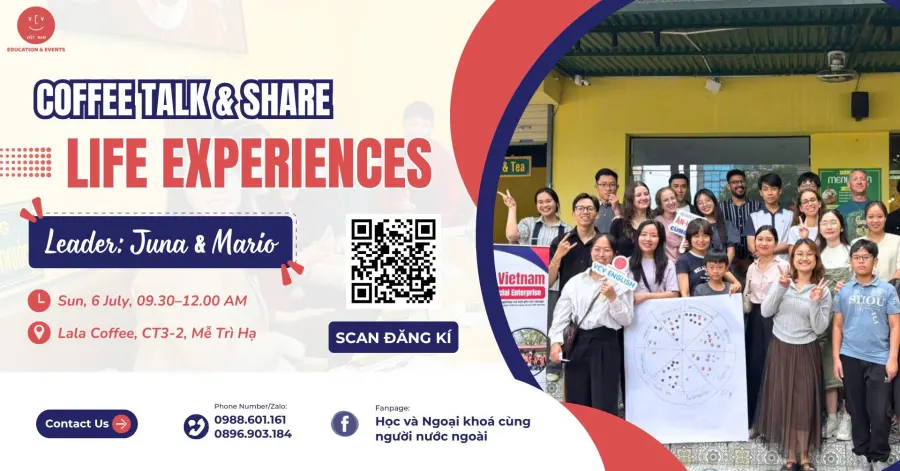 VCV English Club-Học giao tiếp cùng bản ngữ