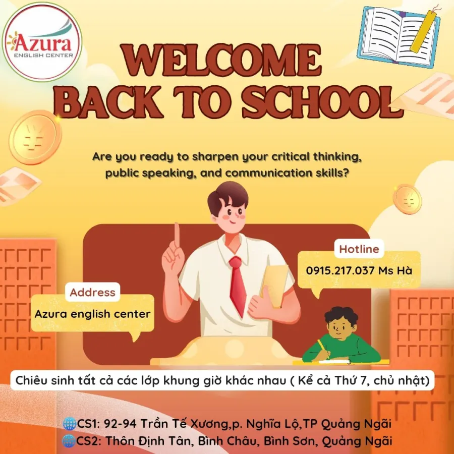 Trung tâm AZURA English Center - Quảng Trị