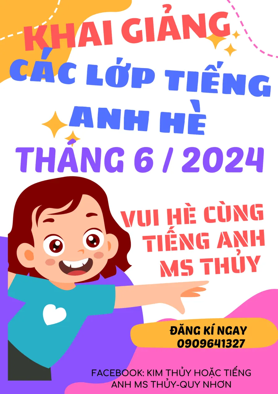 Lớp Tiếng Anh Ms Thuỷ