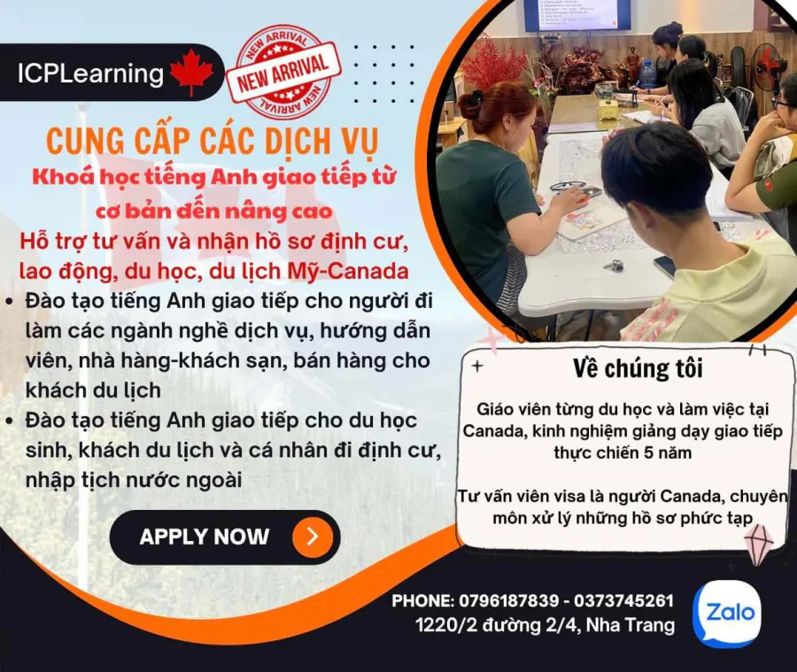 Lớp Tiếng Anh giao tiếp ICPLearning