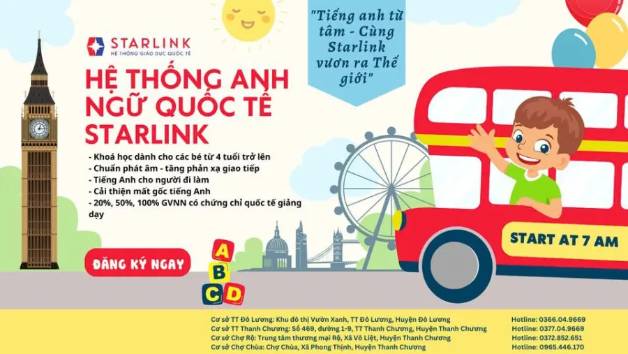 Trung tâm Anh ngữ Quốc tế Starlink