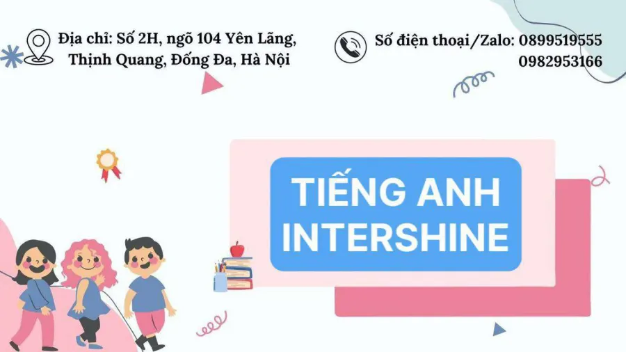 Trung tâm Intershine - Tiếng Anh cho học sinh phổ thông