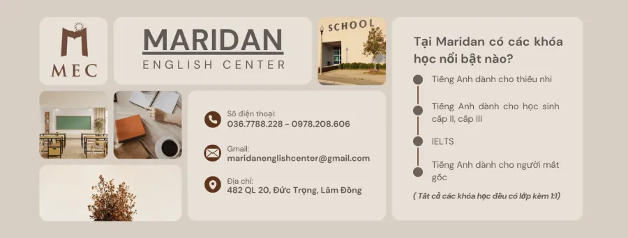 Trung tâm Maridan English Center - MEC