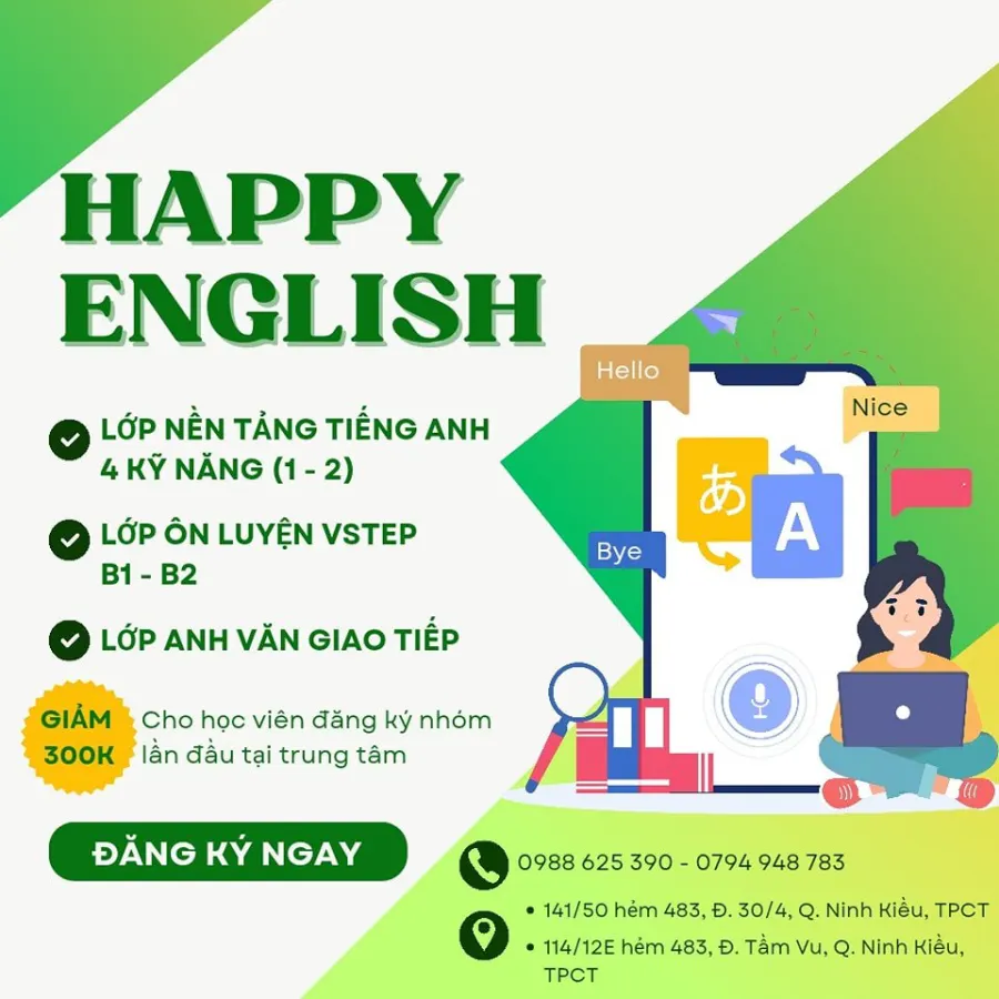 Trung tâm Ngoại Ngữ HAPPY
