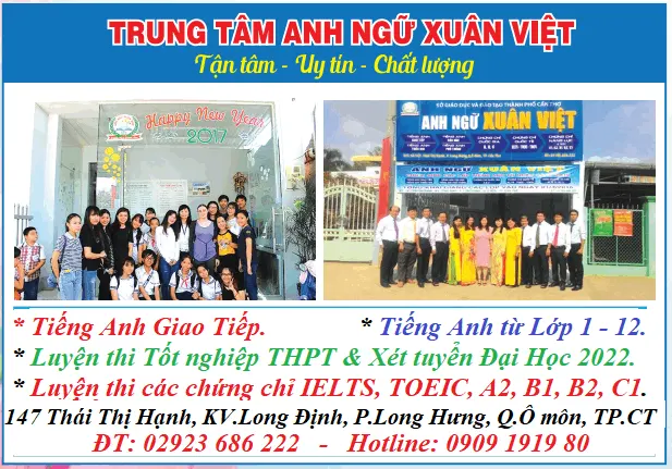 Trung tâm Anh Ngữ Xuân Việt