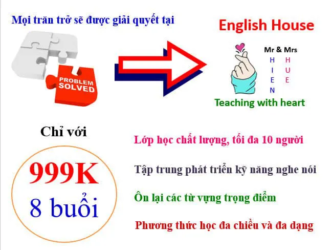 Trung tâm English House - Mr & Mrs H
