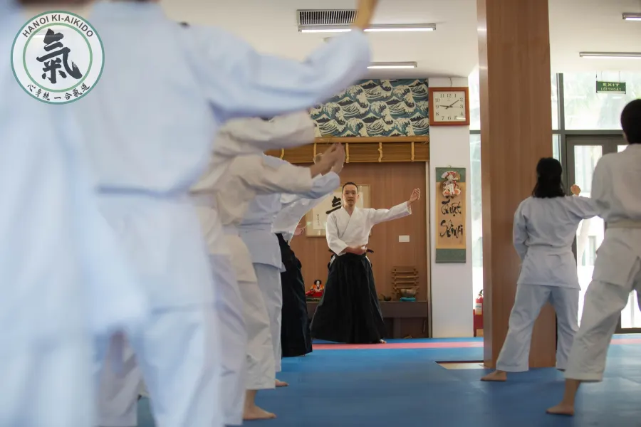 Lớp Võ Aikido Trẻ em - CLB Ki Aikido Hà Nội - Kim Mã