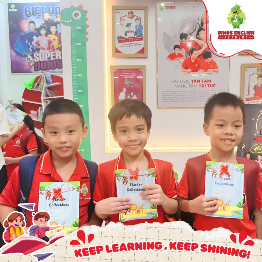 Trung tâm Dinos English Academy - Học Tiếng Anh Vui Nhộn Sáng Tạo - Cơ sở 2